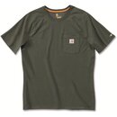 CARHARTT Carhartt Force® Cotton Short Sleeve T-Shirt, grün