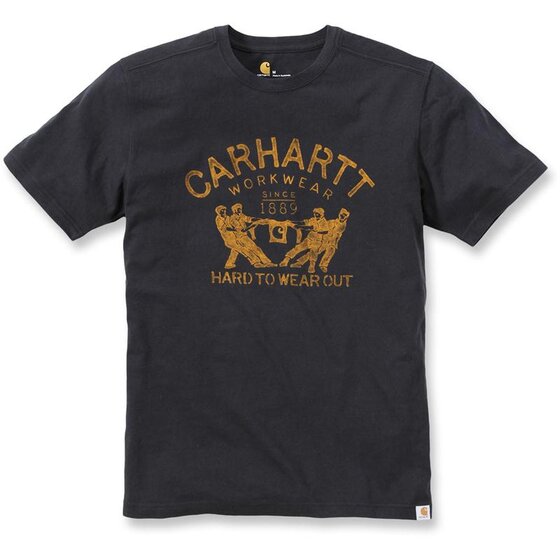 CARHARTT Maddock Graphic Hard To Wear Out Short Sleeve T-Shirt, schwarz