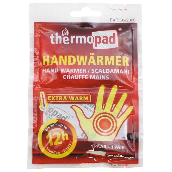 MFH Handwrmer, Thermopad, fr Einmalgebrauch, ca. 8 Std.