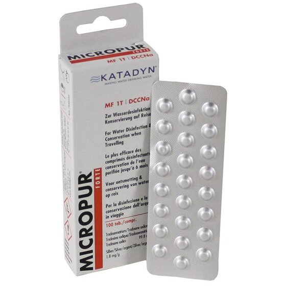 MFH Katadyn, Micropur Forte MF 1T, 100 Tabletten