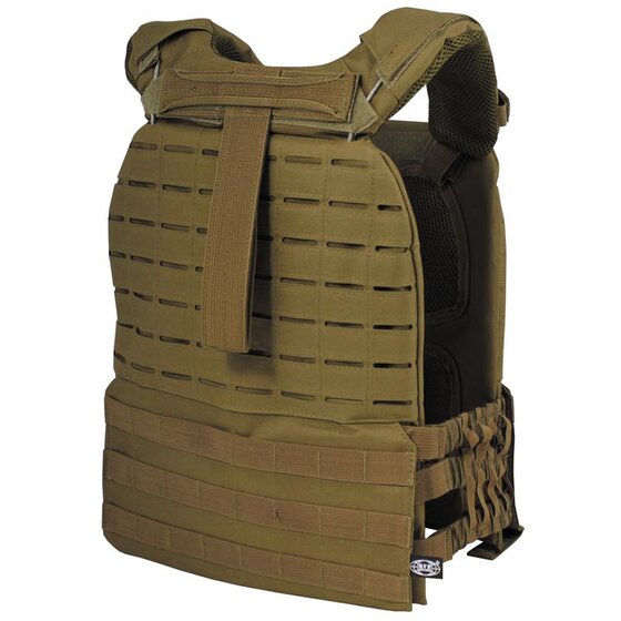 MFH Tactical Weste, Laser Molle, coyote tan
