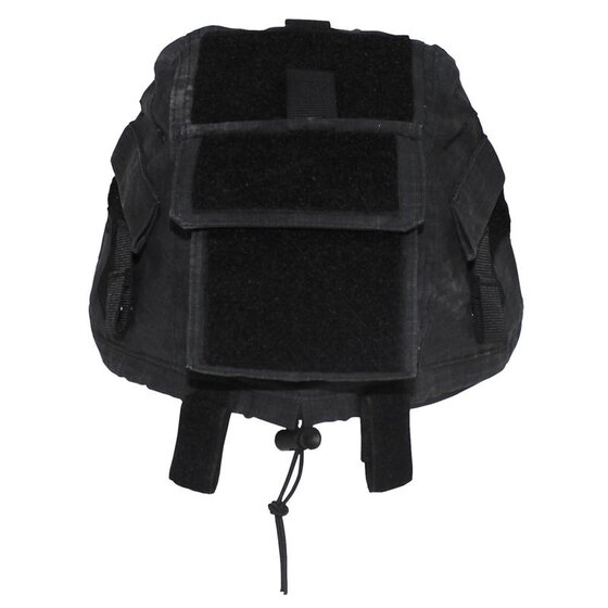 MFH Helmbezug mit Taschen, grenverstellbar, HDT-camo LE