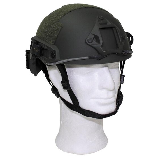 MFH US Helm, FAST, Rails, oliv, ABS-Kunststoff