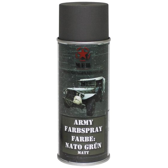 MFH Farbspray, Army NATO GRÜN, matt, 400 ml