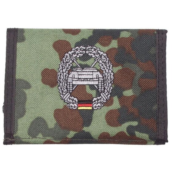 MFH BW Geldbrse, flecktarn, Panzerjger, Klettv.,Ausweisf.