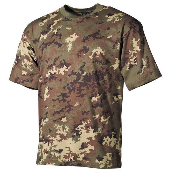 MFH US T-Shirt, halbarm, vegetato, 170g/m