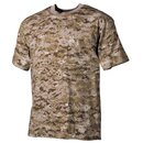MFH US T-Shirt, halbarm, digital- desert, 170g/m