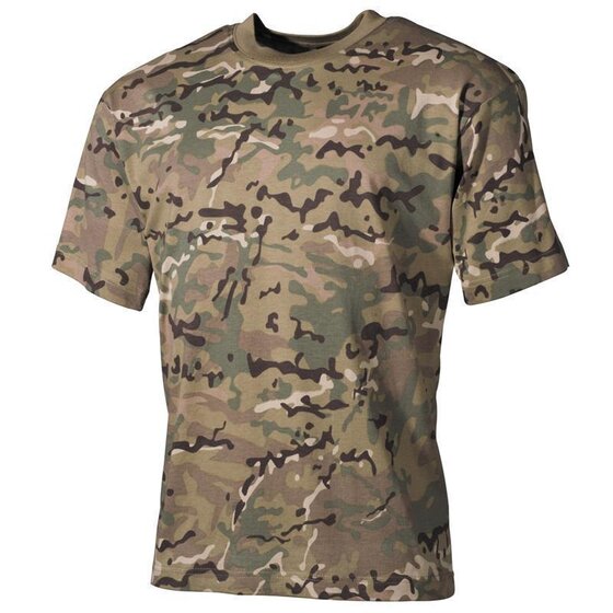 MFH US T-Shirt, halbarm, operation-camo, 170g/m