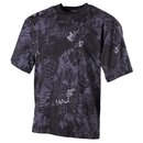 MFH US T-Shirt, halbarm, snake black, 170g/m²