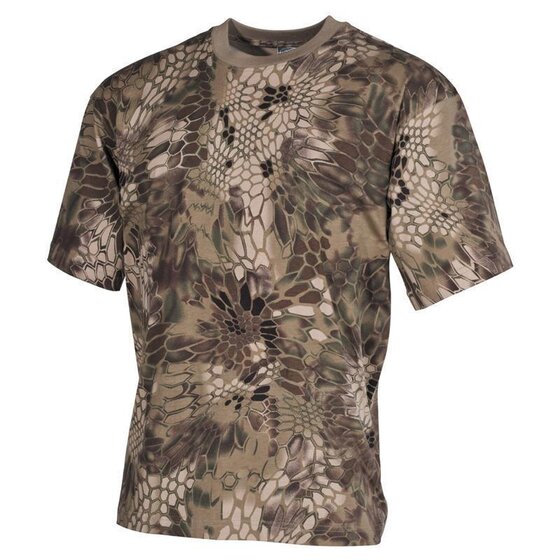 MFH US T-Shirt, halbarm, snake FG, 170g/m