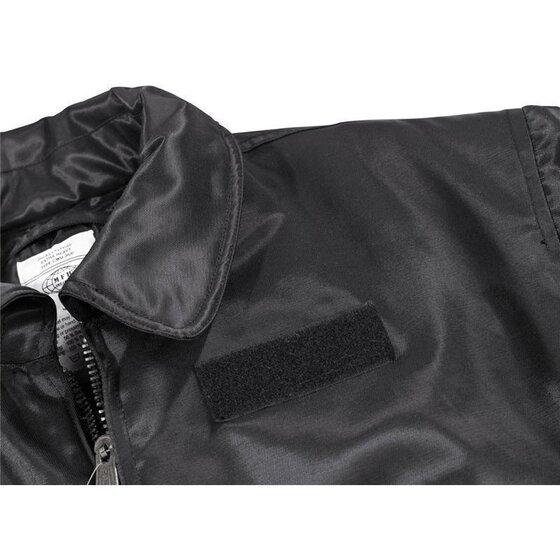 MFH CWU-Piloten-Jacke, schwarz, schwere Ausfhrung