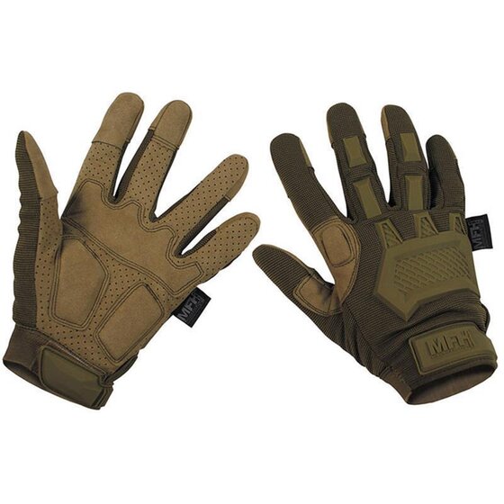 MFH Tactical Handschuhe, Action coyote tan