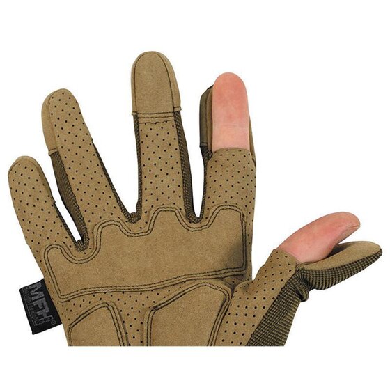MFH Tactical Handschuhe, Action coyote tan