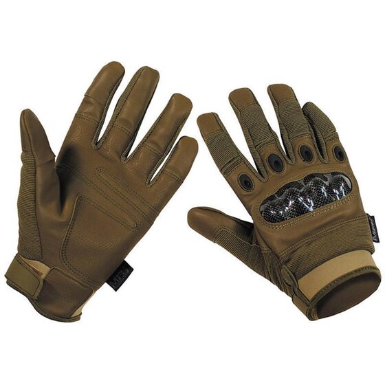 MFH Tactical Handschuhe, Mission coyote tan