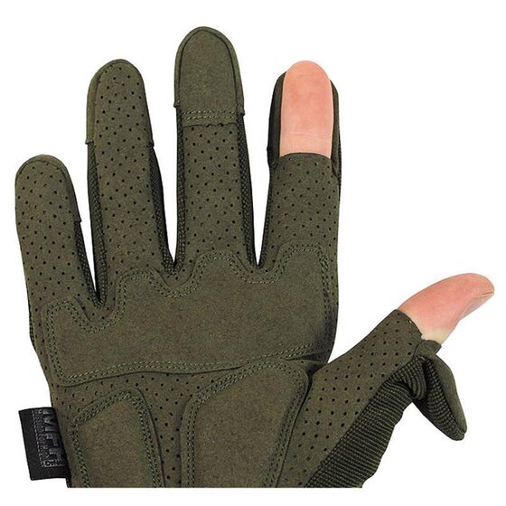 MFH Tactical Handschuhe, Action oliv L