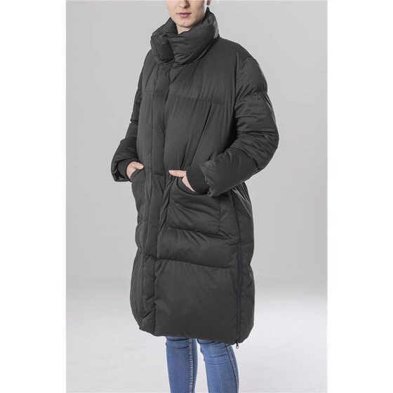 Urban Classics Ladies Oversized Puffer Coat, black M