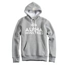 Alpha Industries Foam Print Hoody, grey heather