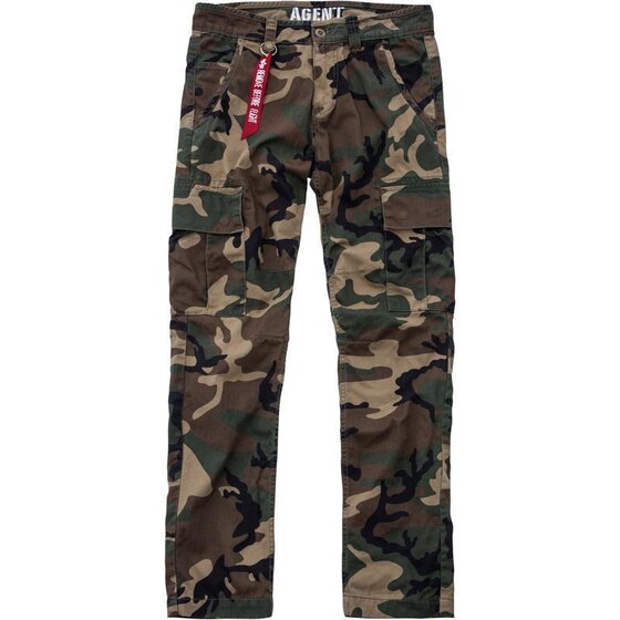Alpha Industries Agent C Pant, wdl camo 65 32 inches