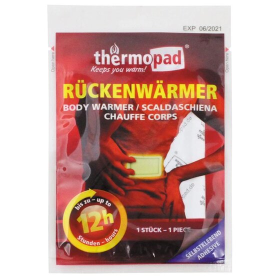 MFH Rckenwrmer, Thermopad, fr Einmalgebrauch, ca.12 Std.