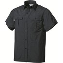 MFH Outdoor Hemd, kurzarm, Microfaser, black