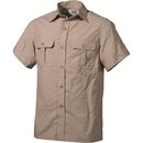 MFH Outdoor Hemd, kurzarm, Microfaser, khaki